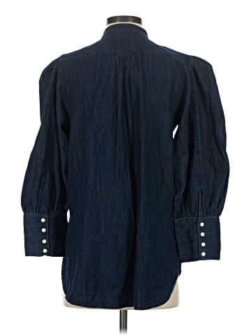 Gap x Harlem's Fashion Row 3/4 Sleeve Button-Down Shirt (view 2)