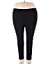 Terra & Sky Solid Black Active Pants Size 2X - photo 1