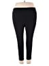 Terra & Sky Solid Black Active Pants Size 2X - photo 2