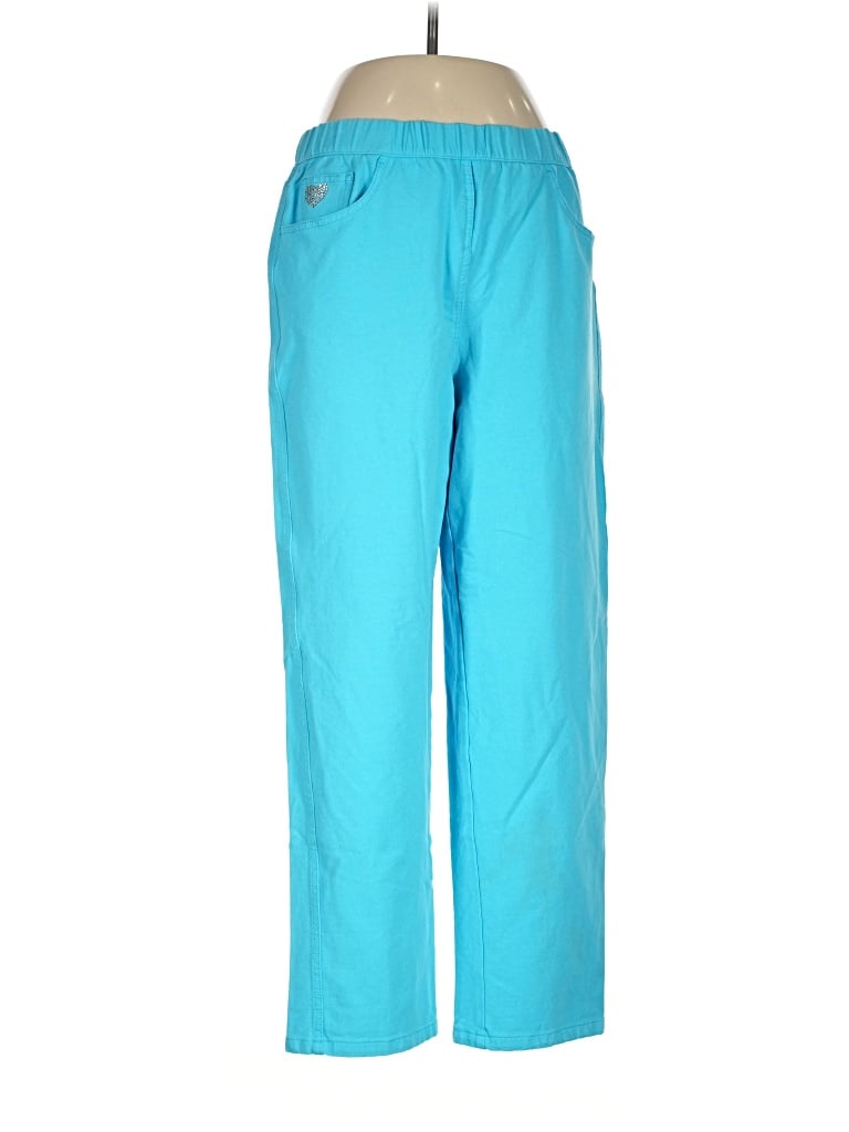 Pre-owned Quacker Factory Casual Pants In Blue