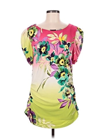 7th Avenue Design Studio New York & Company Short Sleeve Blouse (view 1)