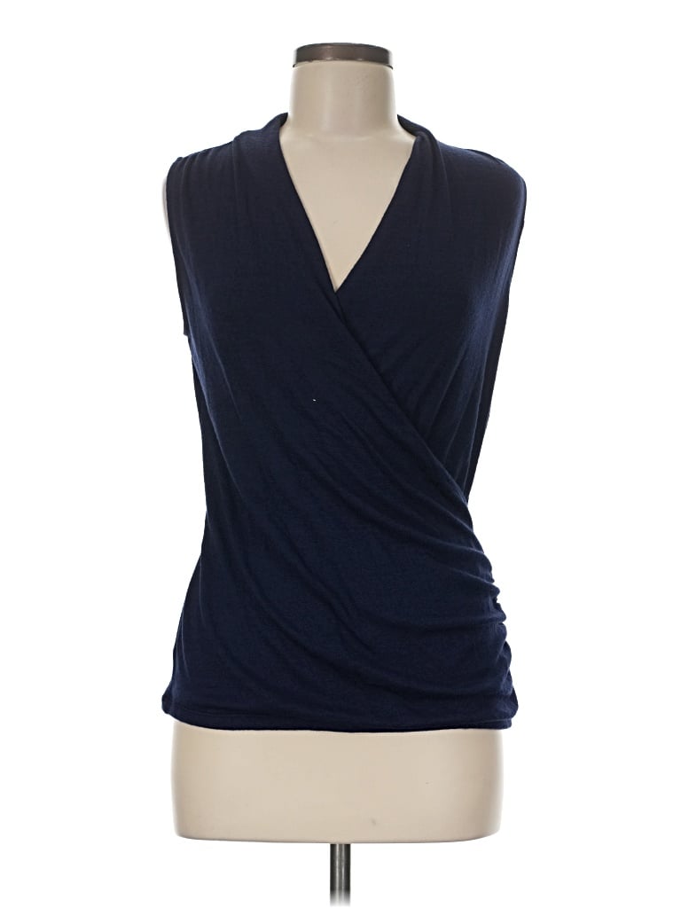 Pre-owned 41hawthorn Sleeveless Blouse In Blue