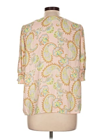 Sigrid Olsen 3/4 Sleeve Blouse (view 2)