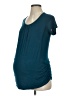 Smallshow Teal Short Sleeve Top Size Sm Maternity - photo 1