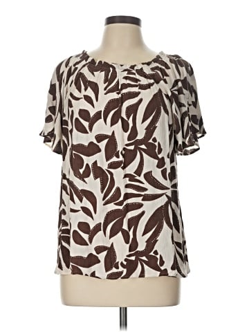 Ann Taylor Factory Short Sleeve T-Shirt (view 1)