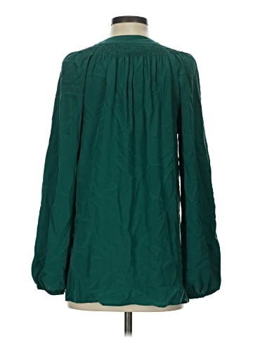 Lilly Pulitzer Long Sleeve Silk Top (view 2)