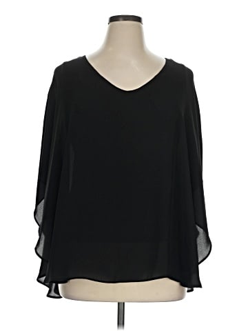 Sharagano 3/4 Sleeve Blouse (view 1)