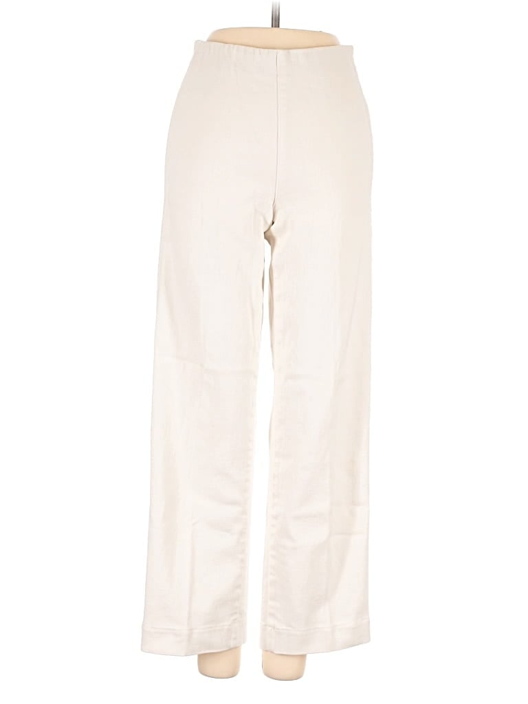Pre-owned Frank & Eileen Casual Pants In Ivory