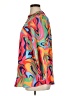 Unbranded 100% Polyester Print Orange 3/4 Sleeve Blouse Size 0X - photo 5