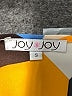 Joy Joy Color Block Orange 3/4 Sleeve Blouse Size S - photo 7