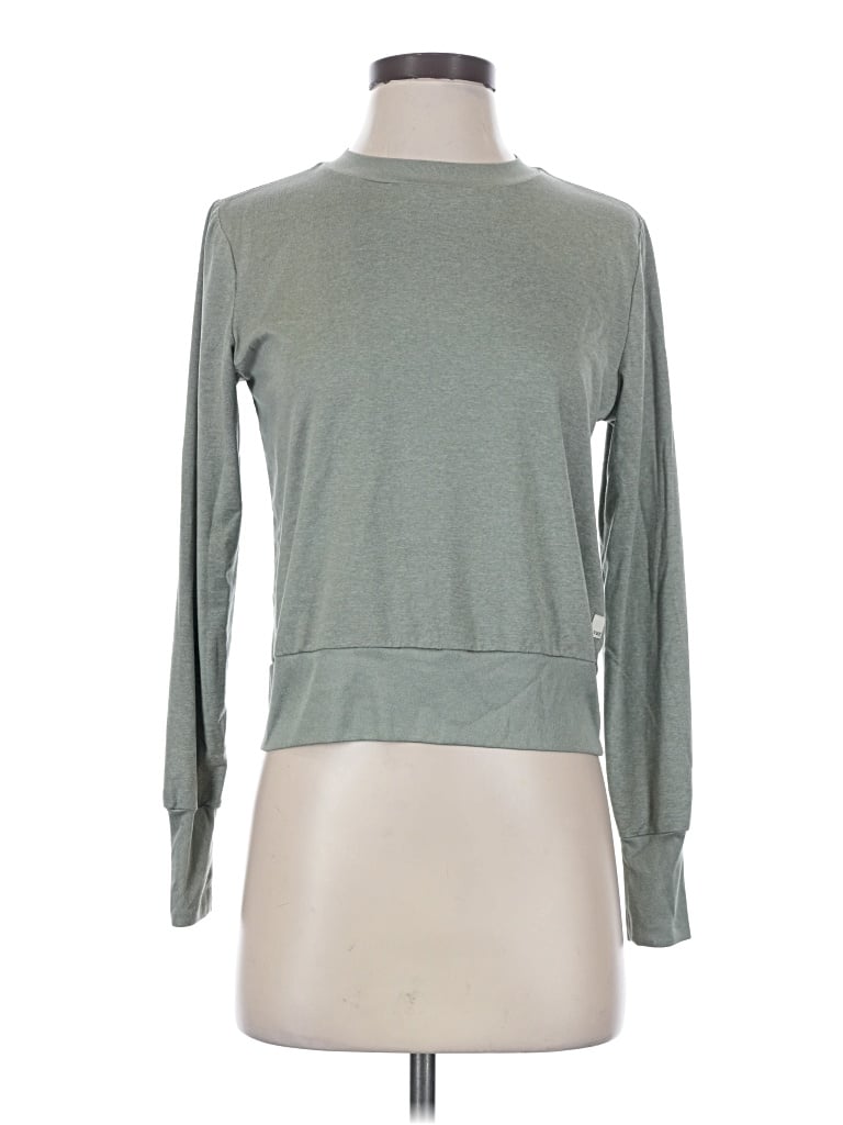 Pre-owned Vuori Sweatshirt In Green