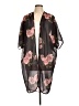 Live 4 Truth 100% Polyester Black Kimono Size XL - photo 1
