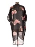 Live 4 Truth 100% Polyester Black Kimono Size XL - photo 2