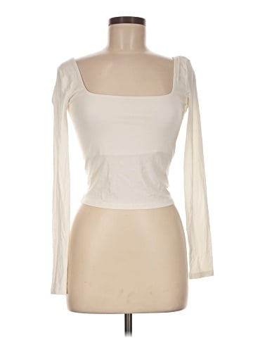 Bershka 3/4 Sleeve T-Shirt (view 1)