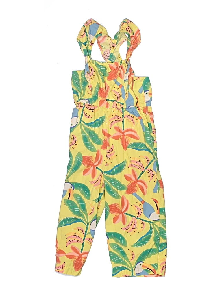Pre-owned Tea Kids' Dress In Yellow