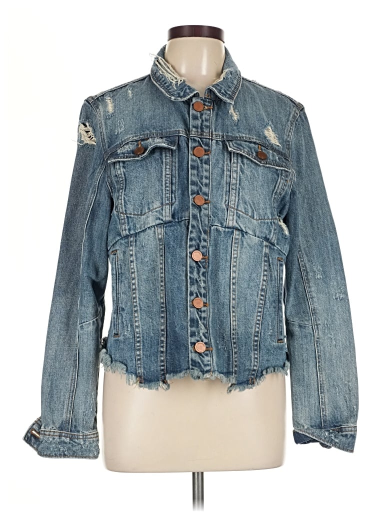 Pre-owned Blanknyc Blank Nyc Denim Jacket In Blue