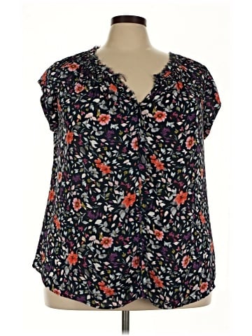 Daniel Rainn Short Sleeve Blouse (view 1)