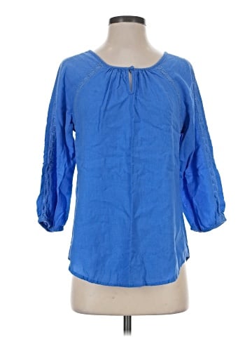 Saint Tropez West 3/4 Sleeve Blouse (view 1)