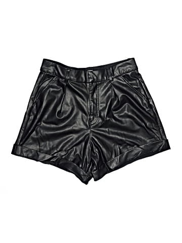 Abercrombie & Fitch Faux Leather Shorts (view 1)