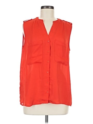 Mango Sleeveless Blouse (view 1)