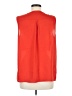 Mango 100% Polyester Red Sleeveless Blouse Size M - photo 2