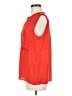 Mango 100% Polyester Red Sleeveless Blouse Size M - photo 5