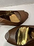 Gucci 100% Leather Brown Heels Size EU (IT) 40 1/2 / US 10 1/2 - photo 8