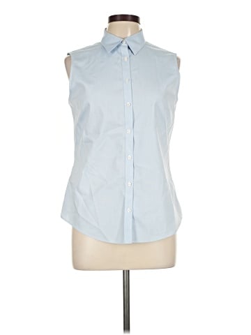 Brooks Brothers 346 Sleeveless Button-Down Shirt (view 1)