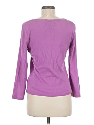 Lauren by Ralph Lauren 3/4 Sleeve T-Shirt (view 2)