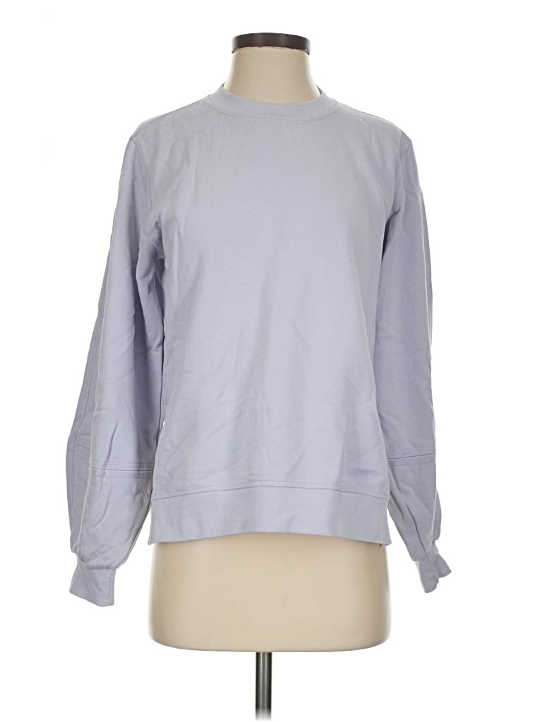 Pre-owned Ganni Sweatshirt In Gray
