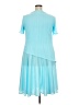 Anthony Richards 100% Polyester Blue Cocktail Dress Size 18 - photo 2