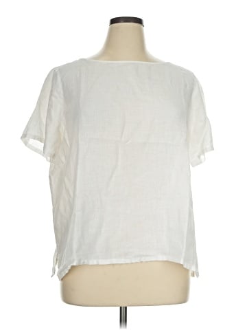 Eileen Fisher Short Sleeve Blouse (view 1)