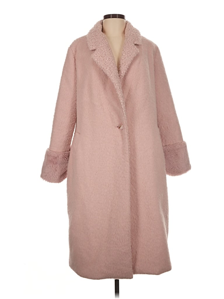 Pre-owned Hutch Coat In Pink