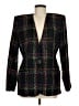 Valerie Stevens Plaid Black Blazer Size 6 - photo 1