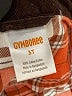 Gymboree 100% Cotton Plaid Orange Long Sleeve Button-Down Shirt Size 3T - photo 4