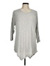Bobeau Silver Pullover Sweater Size M - photo 1