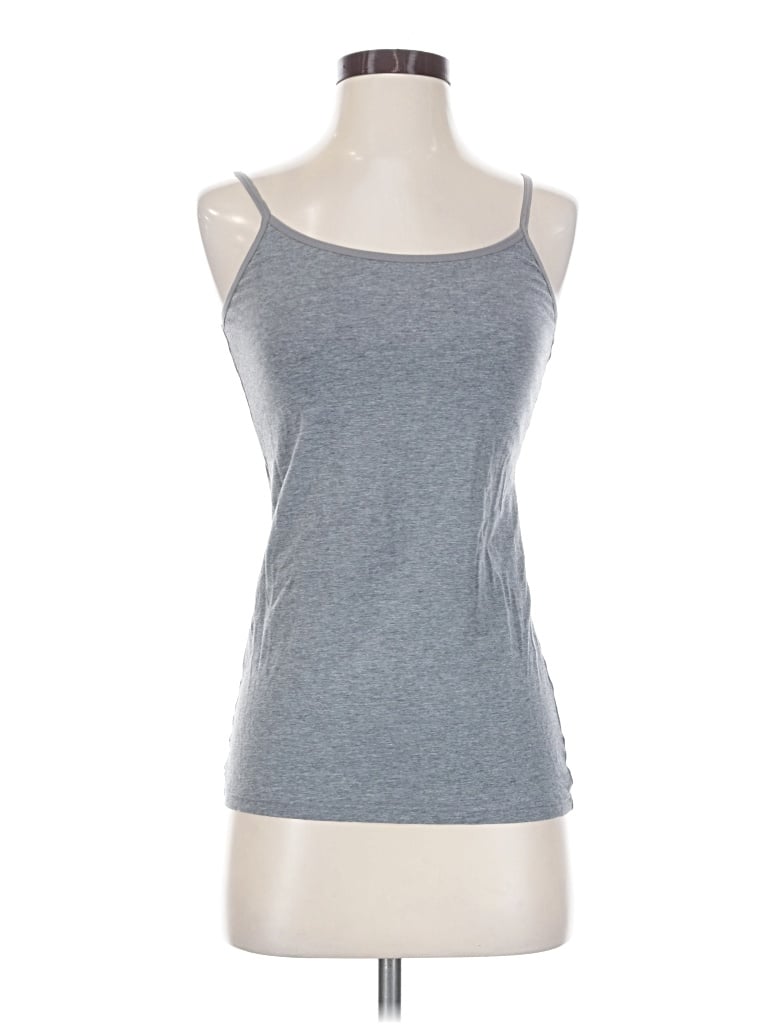 Pre-owned Felina Tank Top Gray Strapless Neckline Tops