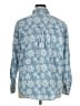 Billy T Floral Blue Long Sleeve Button-Down Shirt Size XL - photo 2