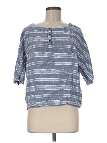 Caslon 3/4 Sleeve Blouse (view 1)
