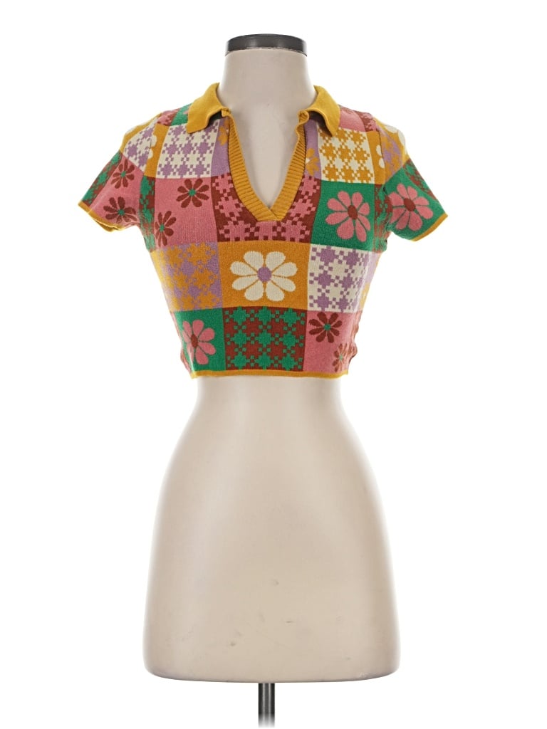 Pre-owned Début Cardigan Sweater In Yellow