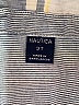 Nautica 100% Cotton Stripes Silver Short Sleeve Button-Down Shirt Size 3T - photo 3