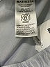 Athleta 100% Polyester Metallic Silver Athletic Shorts Size 14 - photo 5