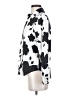 Maison d' Amelie Print Ivory Long Sleeve Blouse Size XS - photo 5