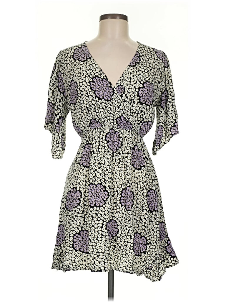 Pre-owned Rewind Casual Dress In Purple