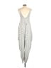 Love Stripes Gray Jumpsuit Size L - photo 2