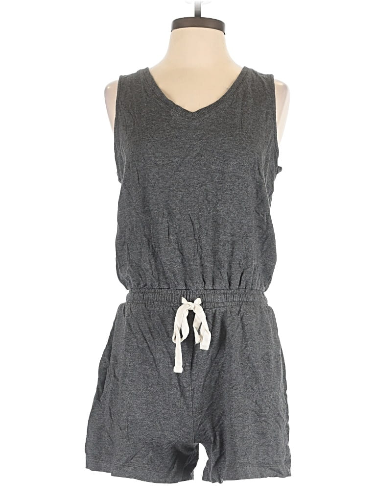 Pre-owned Amazon Essentials Romper In Gray