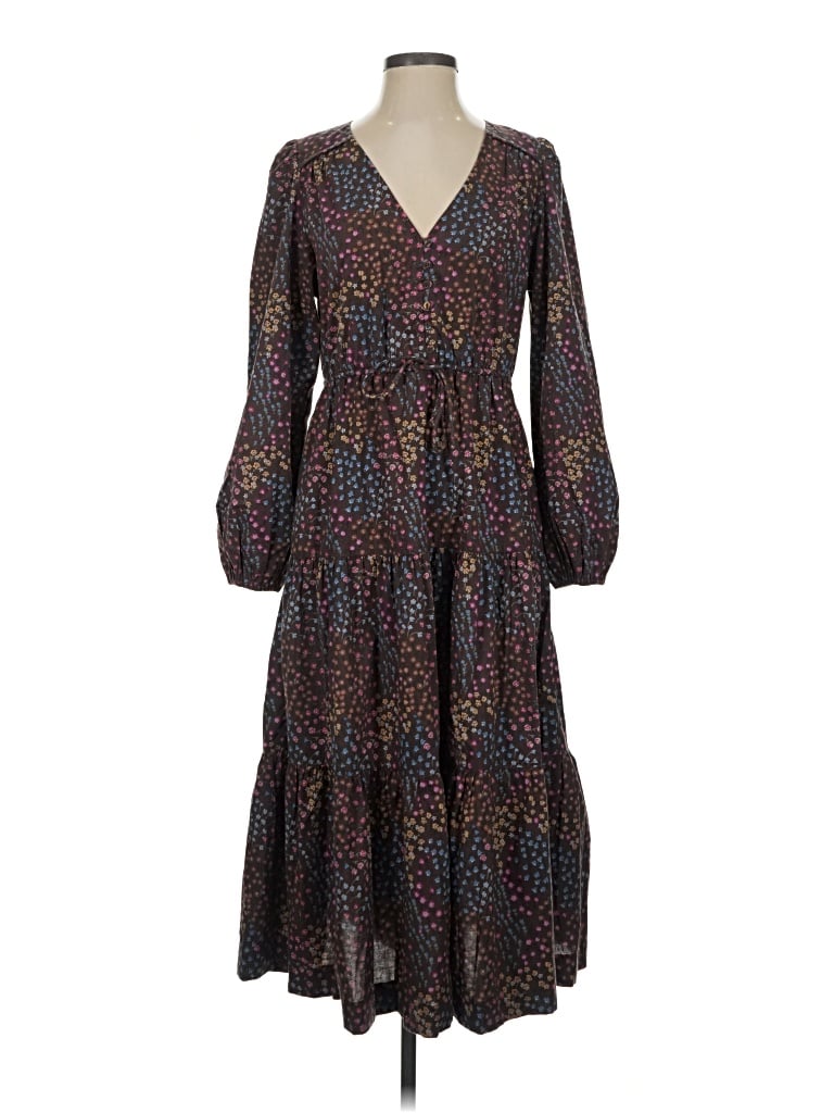 Pre-owned Summersalt Casual Dress In Brown
