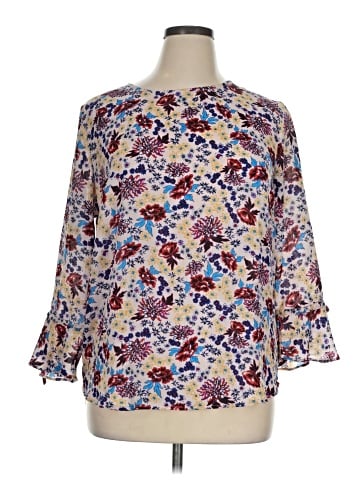 Violet & Claire 3/4 Sleeve Blouse (view 1)