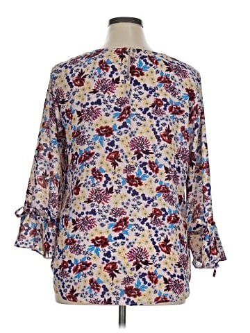 Violet & Claire 3/4 Sleeve Blouse (view 2)