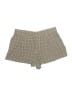 American Eagle Outfitters Plaid Gold Shorts Size 4 - photo 1